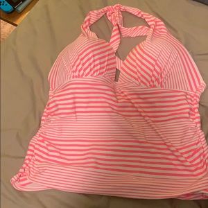 Women’s Pink Tankini Swim Top